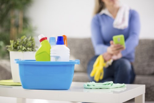 Furniture and household items being removed during a local clearance