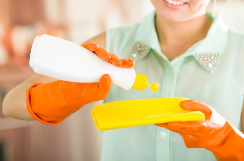 Sorting and removal of household contents in a Fulham property