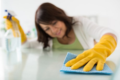 Cleaning complaints procedure introduction with image placeholder one