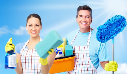 Kitchen and bathroom upkeep during regular cleaning in SW6