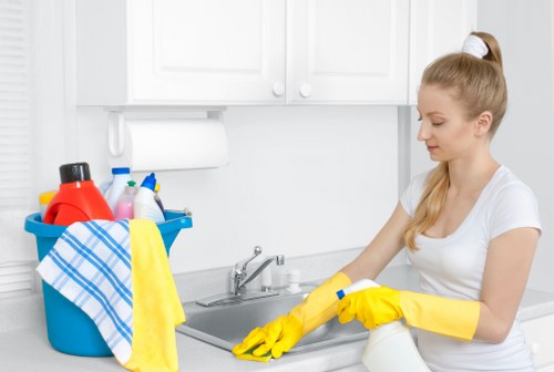 Kitchen and bathroom deep cleaning during a one-off visit in SW6